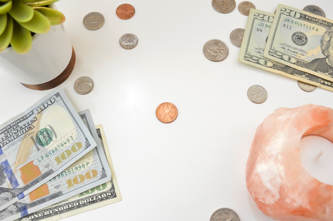 Money styled stock photo and money flat lay photo for personal finance bloggers, business coaches, and entrepreneurs.